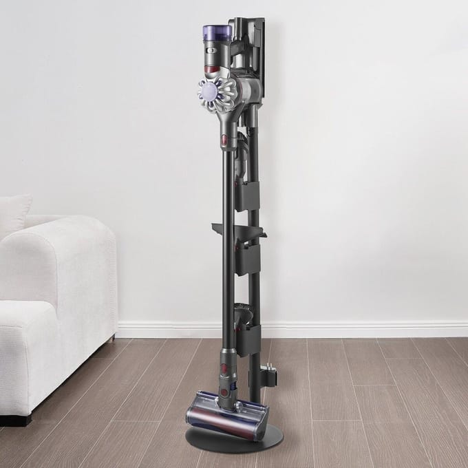 Standaard voor Dyson Stofzuigers Multi-Modellen Opbergbeugel Houder met 4 Pads