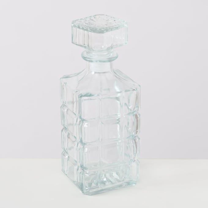 Karaf Whiskey glas 900 ml H23cm