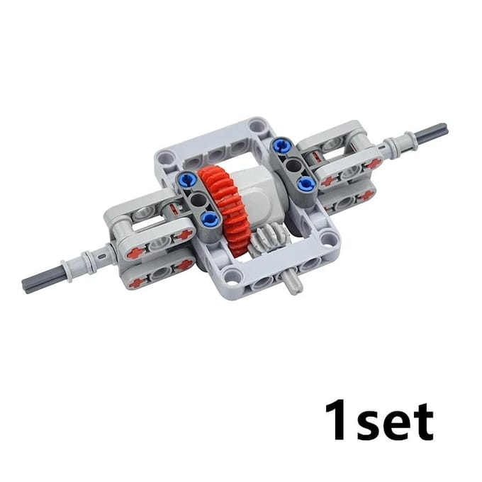 MIJN EIGEN CREATIE Tech Differentieel Bouwstenen Mechanisch Speelgoed High Tech Component Differentieel Tandwielen Montage Inclusief 6573 62821 65414