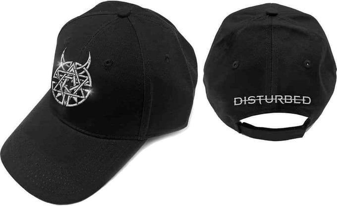 Disturbed - Icon & Logo Baseball pet - Zwart