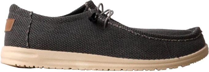Lage mocassin met veters