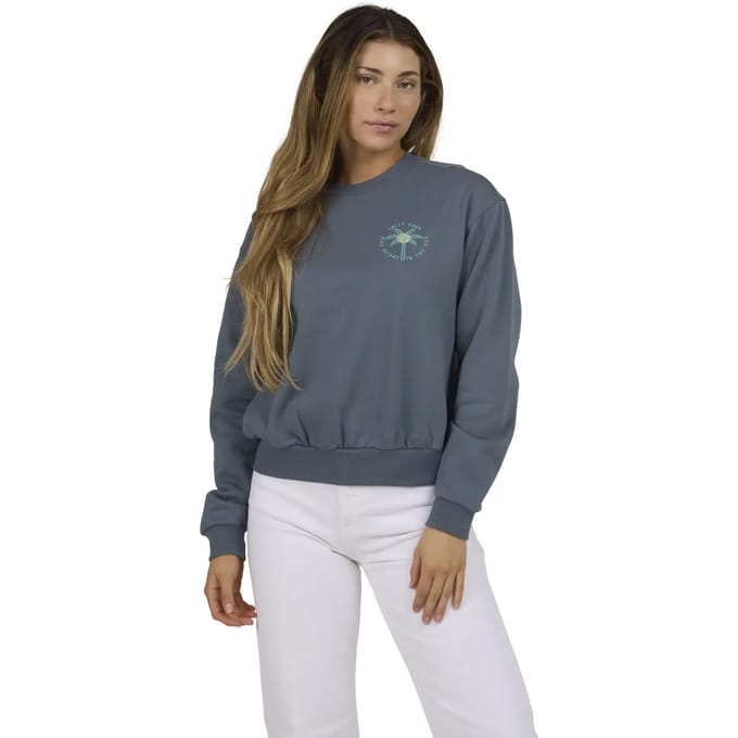 Dames sweatshirt Salty Crew Queen Palm