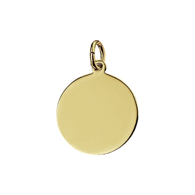 The Jewelry Collection Graveerhanger - Goud