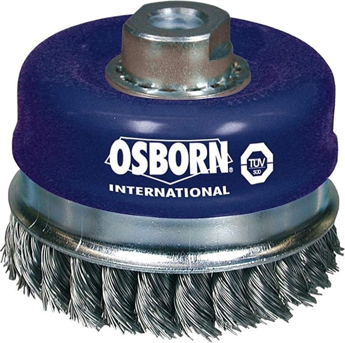 Osborn Komborstel diameter: 100mm draad: 0,50mm M14
