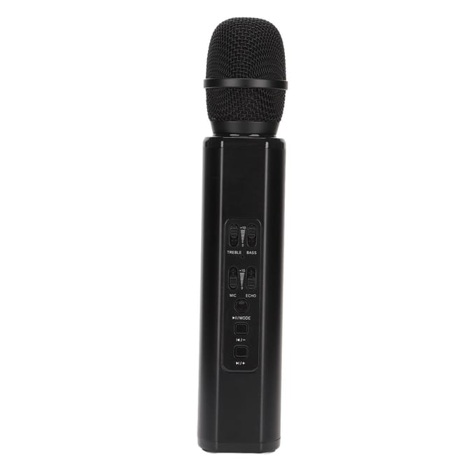 K6 Draadloze Bluetooth-microfoon Draagbare handheld microfoon luidsprekermachine voor pc goud