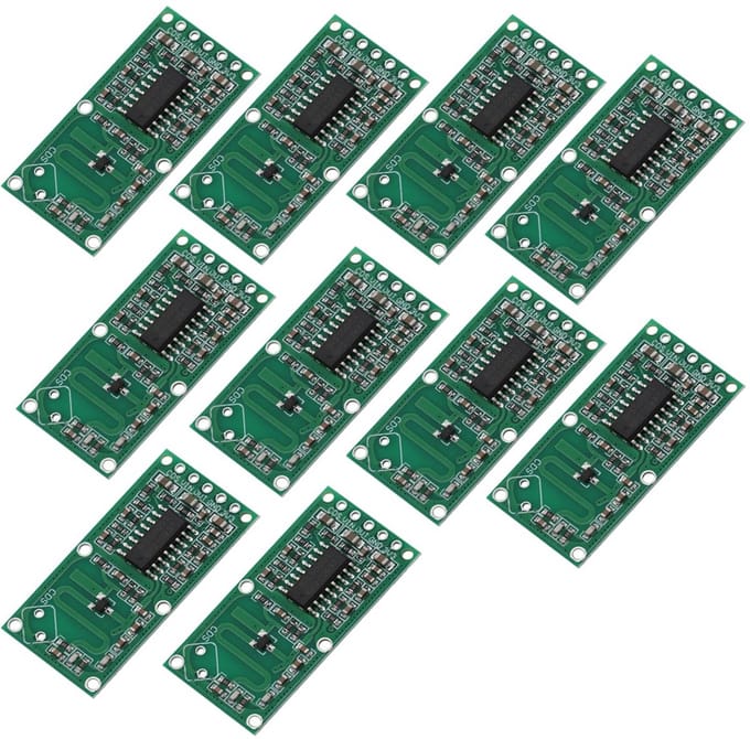 10 Stuks Radar Inductie Schakelmodule voor Menselijke Detectie Sensoren