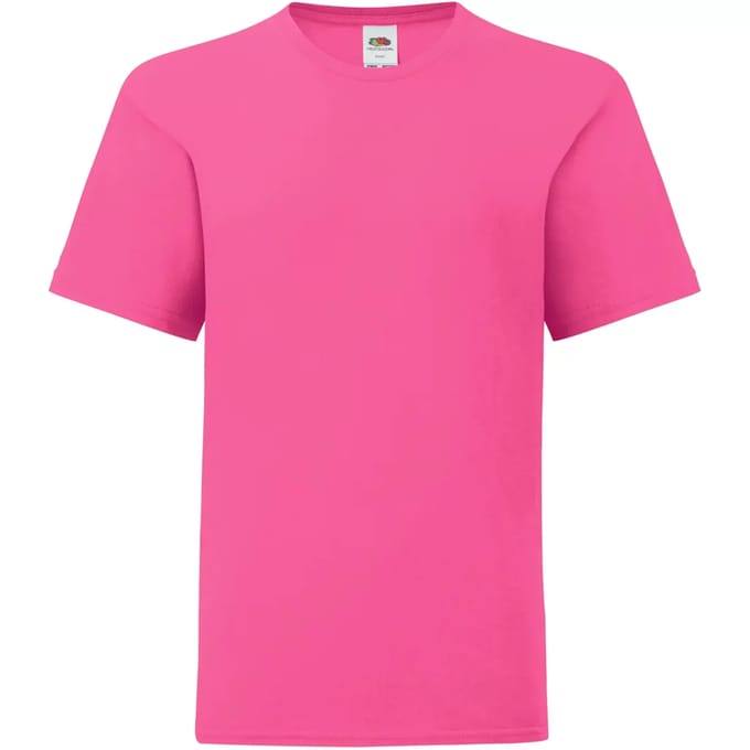 Kinder-T-shirt Fruit of the Loom Iconic 150