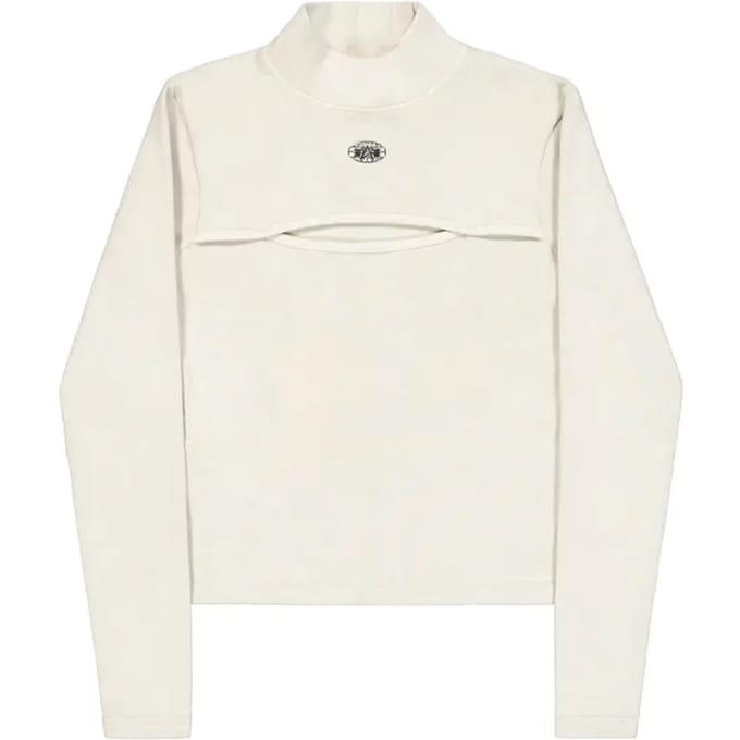 Dames-T-shirt met lange mouwen Alpha Industries World Cut Out
