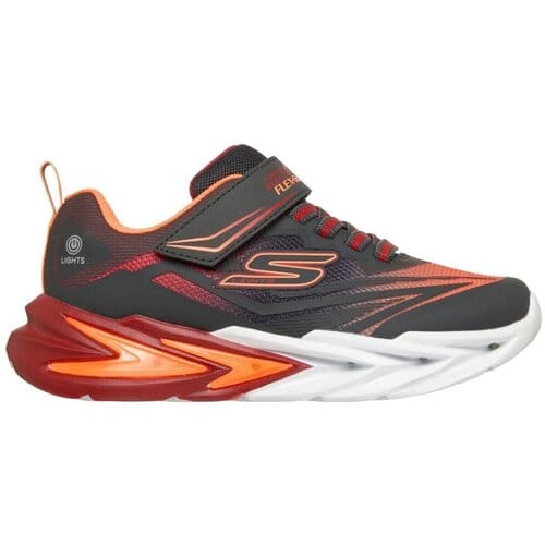 Skechers Lichtjesschoenen Grijs Oranje maat 27