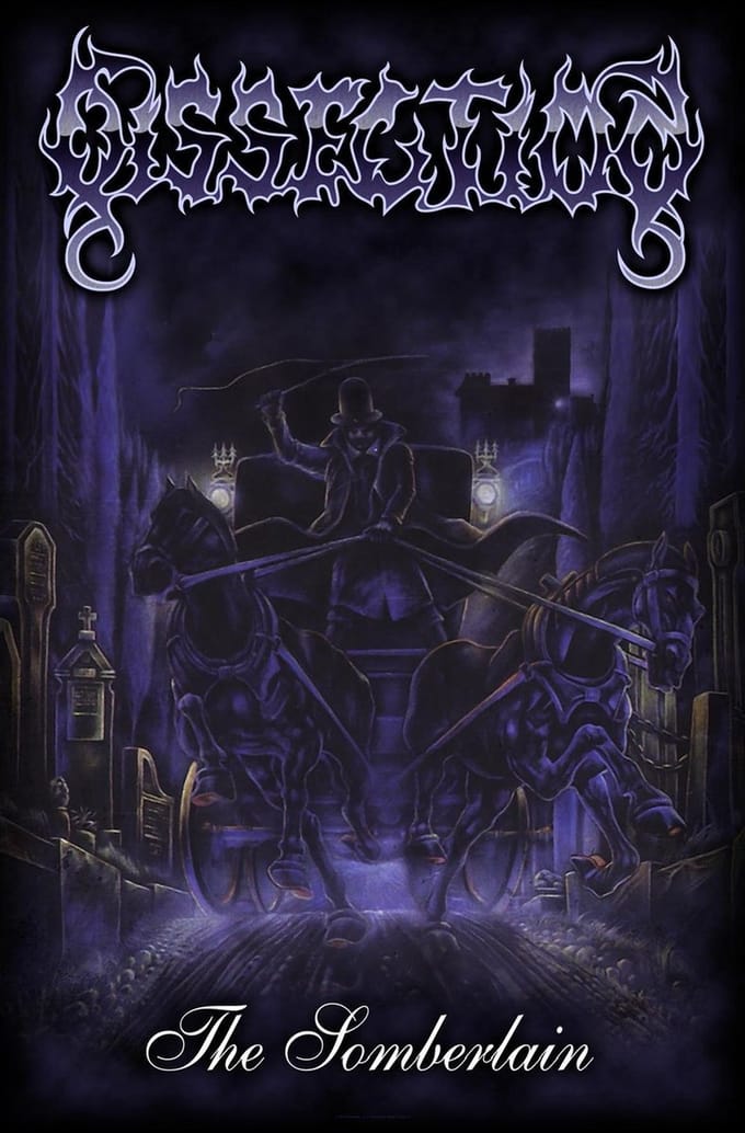 Dissection - The Somberlain - Textiel postervlag