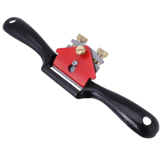 9 inch verstelbare houtbewerking snijkant schaaf spaakschaaf handgereedschap met schroef red