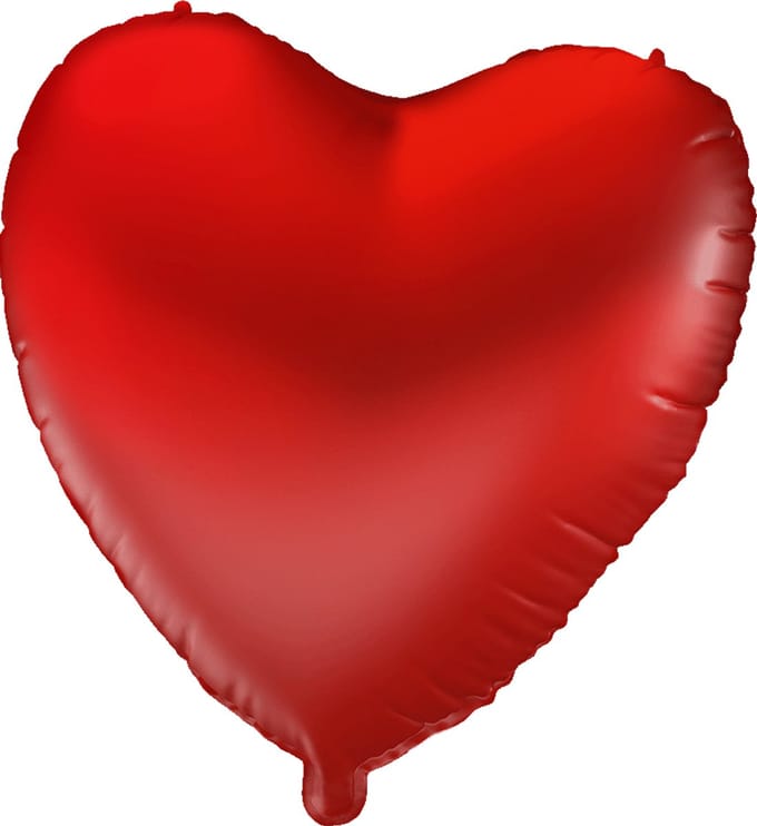 Foil balloon - Heart red