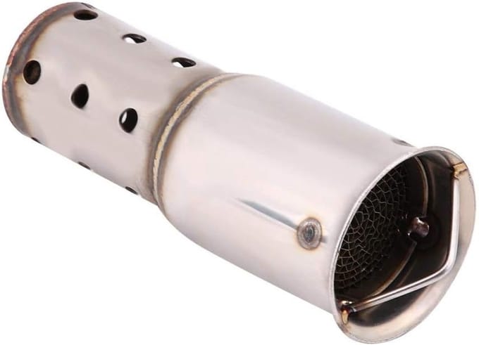Universele 51mm RVS Motoruitlaat Demper Insert DB Killer Geluiddemping en Uitlaatbaffle voor Motorfietsen