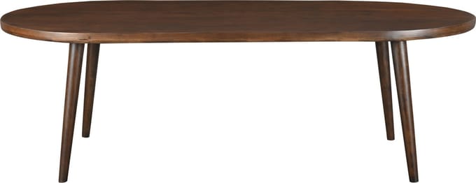 Livingfurn - Eetkamertafel Beaunan - 240x110x76 cm - Mangohout