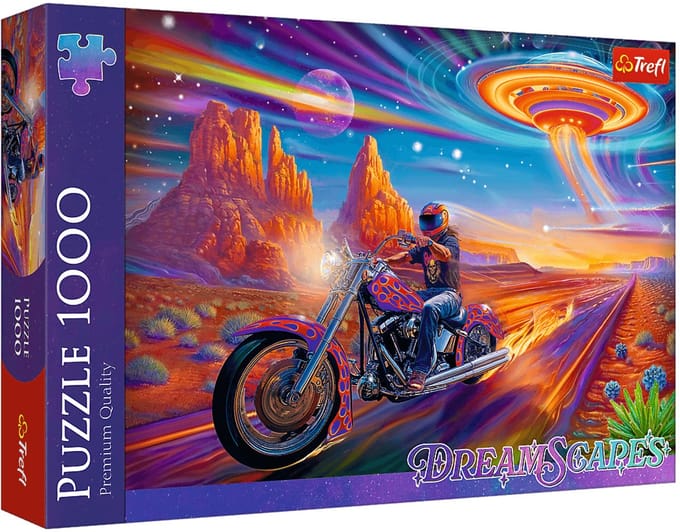 Trefl legpuzzel Wild Ride - 1000 stukjes - fantasie puzzel.