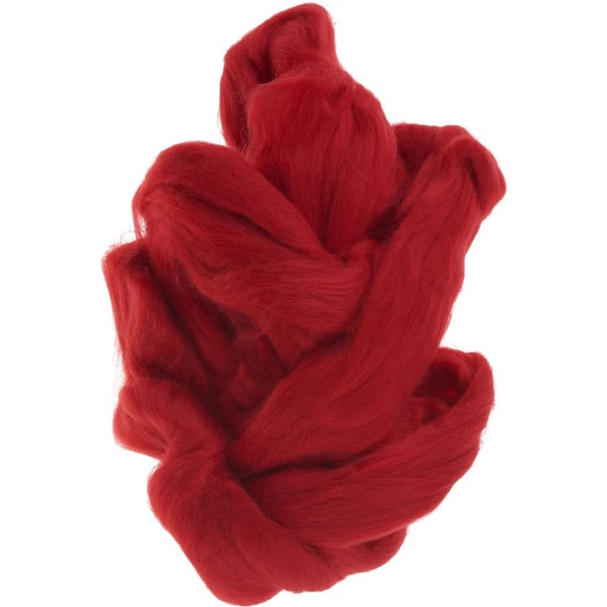 Sprookjeswol, 50 g - Rood