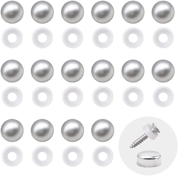 Dailygoods- Schroefdeksel 100 stuks - Plastic Schroefdoppen