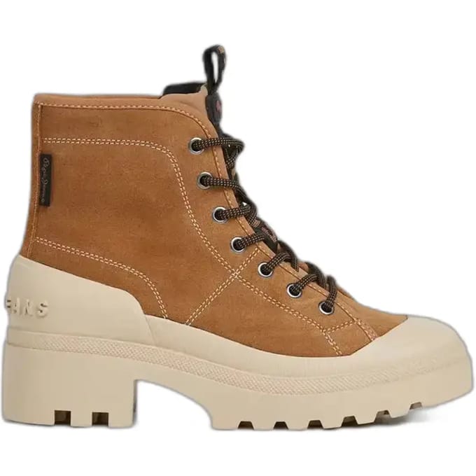 Pepe Jeans Hale Basic Booties Bruin EU 36 Vrouw