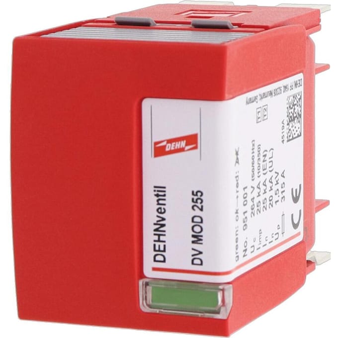 DEHN vonkbrugbeveiligingsmodule type 1 en 2 - 951001