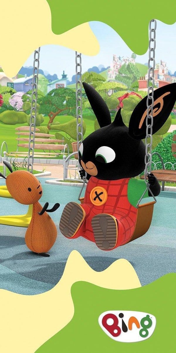 Bing Bunny Badlaken Badhanddoek 70x140cm 100% Katon