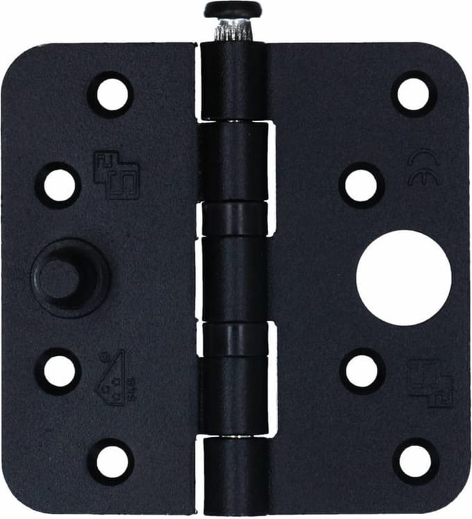 Wovar SKG Scharnieren Zwart 89 x 89 mm Afgerond | Per Stuk