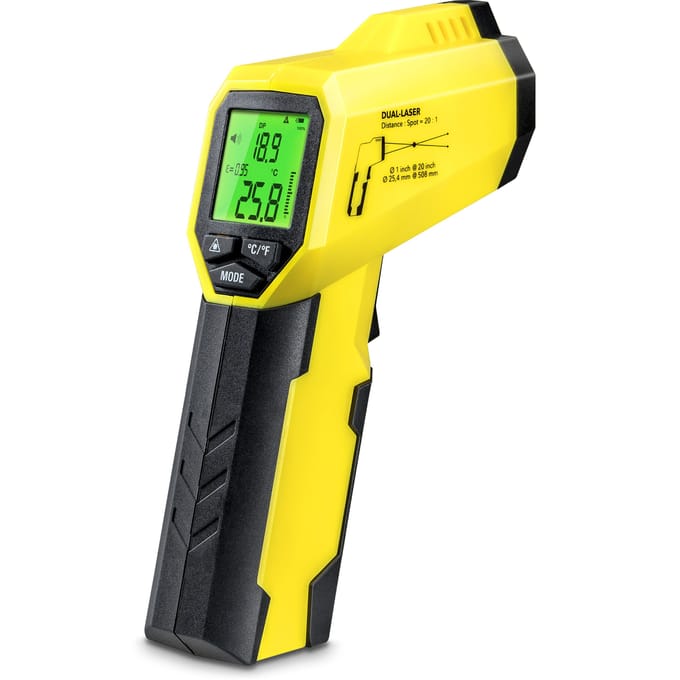 TROTEC Pyrometer-dauwpuntscanner BP25