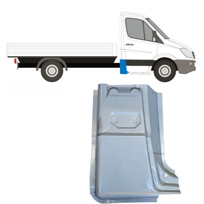 Reparatiepaneel achter hoek voor Mercedes Sprinter 2006-2018 / Rechts