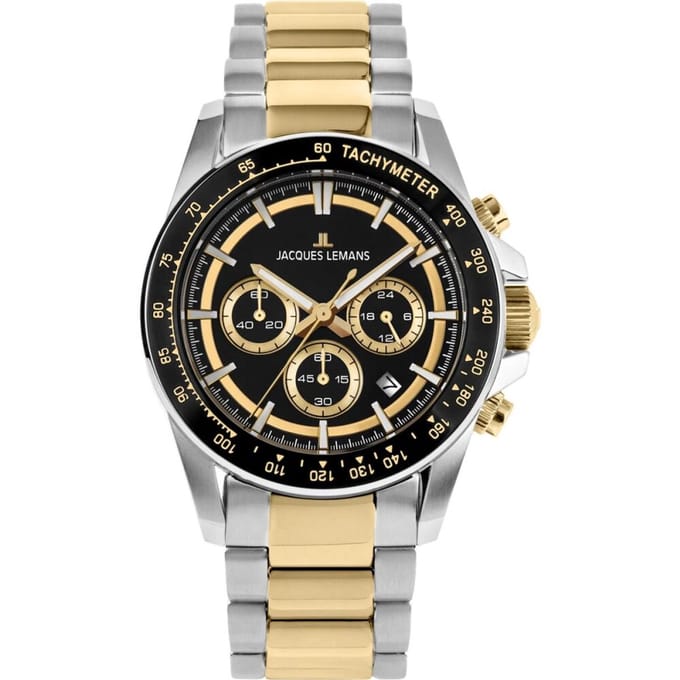 Jacques Lemans - 1-2207D - Polshorloge - Heren - Kwarts - Liverpool