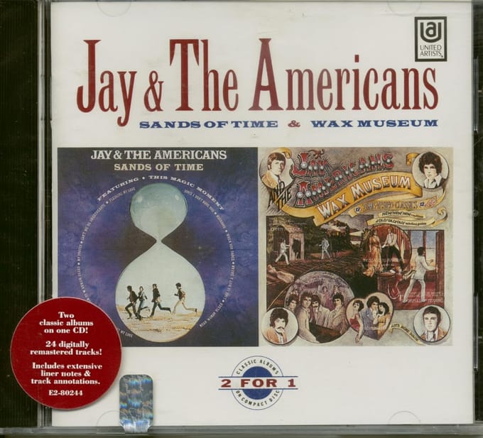 CD JAY  THE AMERICANS  Sands of Time  Wax Museum E280244 US Rock Gebruikt