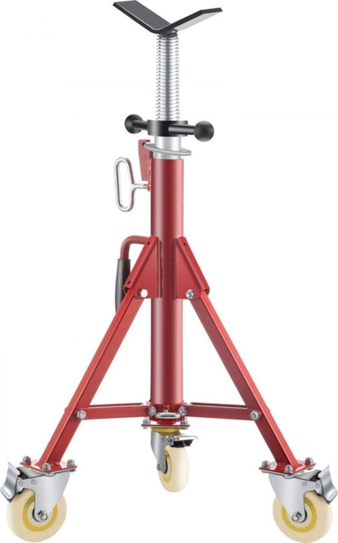 Onderstelbok Met V-Kop - 400kg Draagvermogen - Verstelbaar & Mobiel