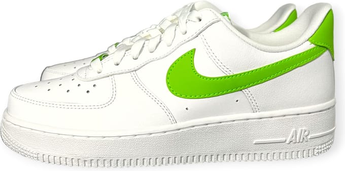 Nike Air Force 1 Low 07 (W) Sneakers Wit-Groen DD8959-112 - Maat EU 39 US 8