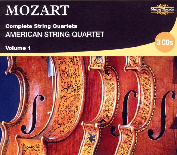 American String Quartet - Mozart: Complete String Quartets Volume 1 (3 CD)