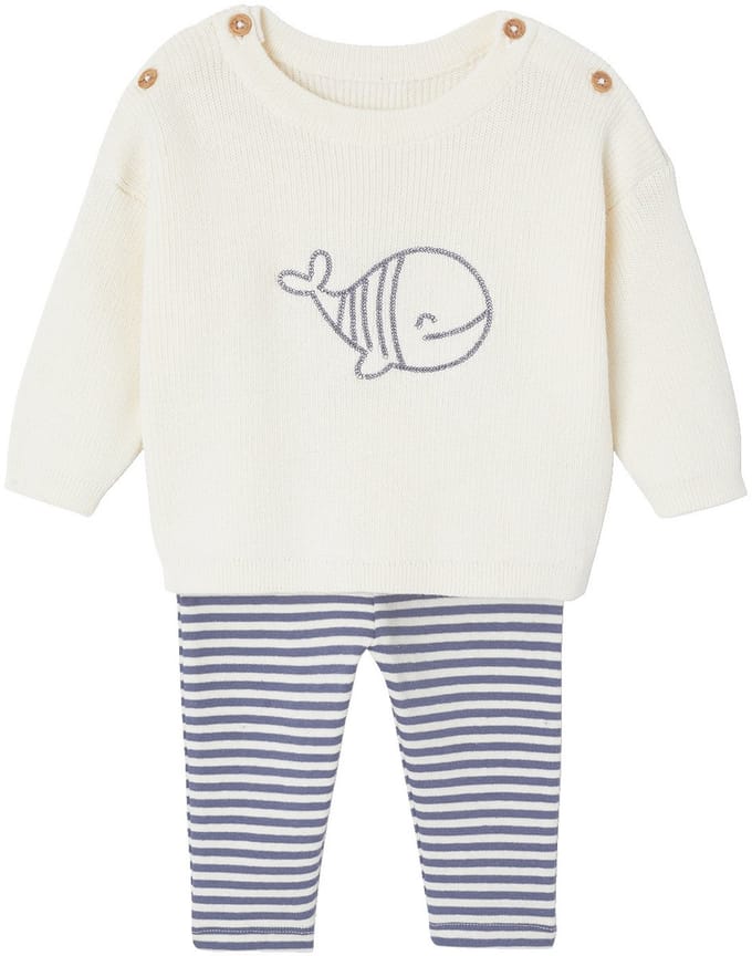 Vertbaudet Babypakje voor jongens in tricot