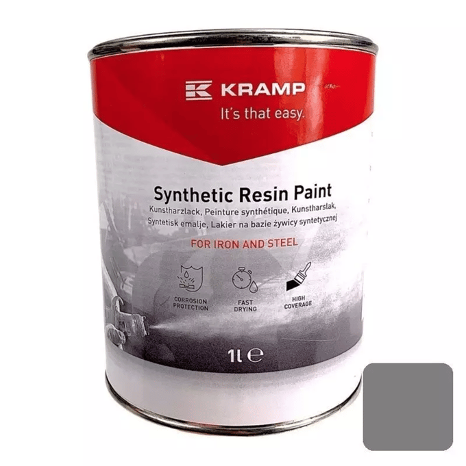 Verf kunstharslak kleur Husqvarna grijs vanaf bouwjaar 2010 - 1 liter