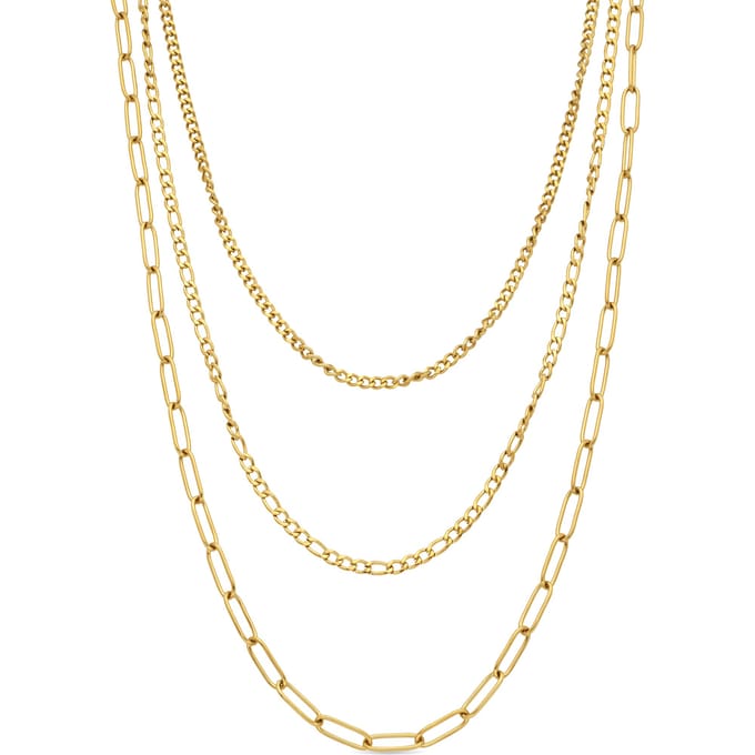 Luxenter Ketting met 18-karaats geelgouden afwerking - Korvia