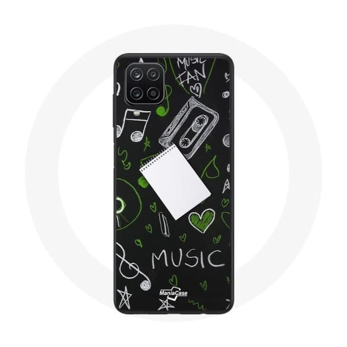 Samsung Galaxy A12 Muziek-solsleutelhoesje