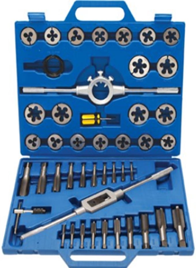 Tapset 45-dlg. SAE Tungsten staal