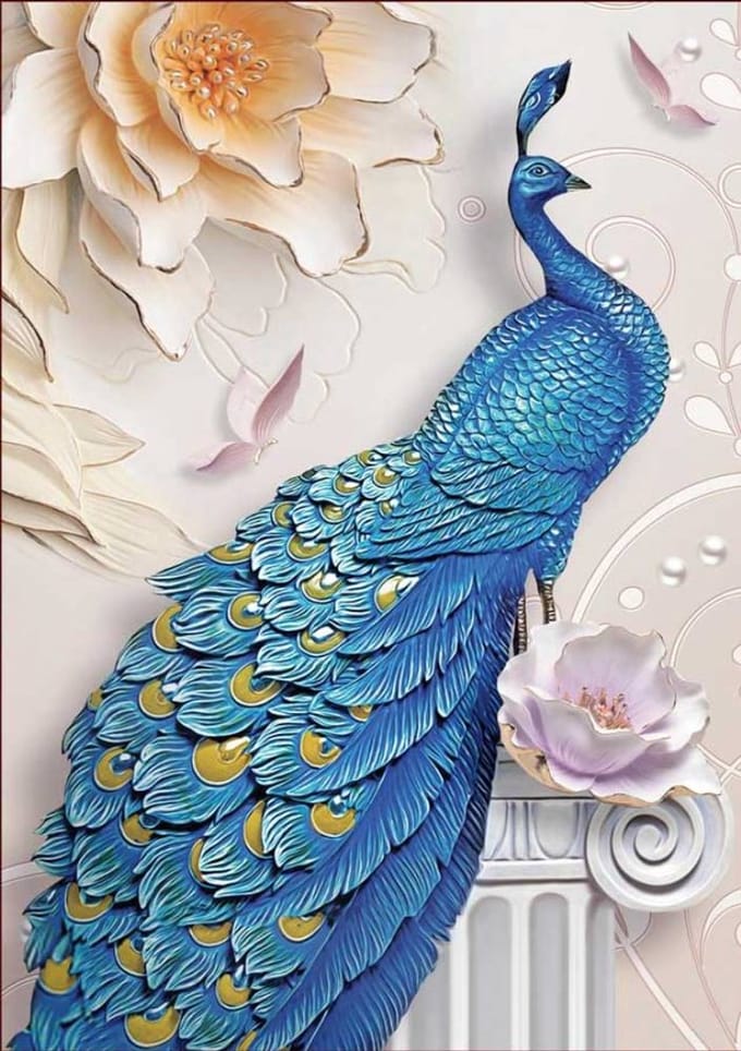 Magnolia legpuzzel 1000 stukjes - kleurrijke puzzel voor kinderen.