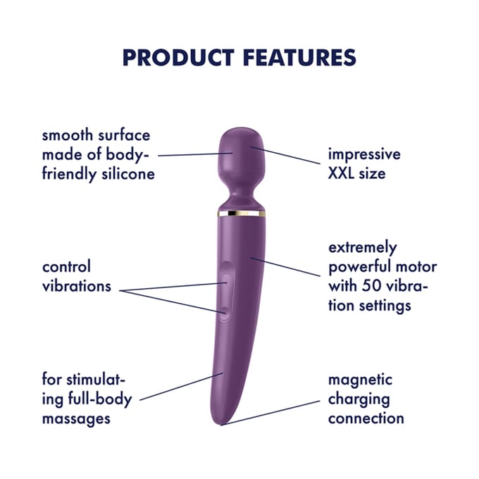 Satisfyer 'Wand-er Woman', 34 cm