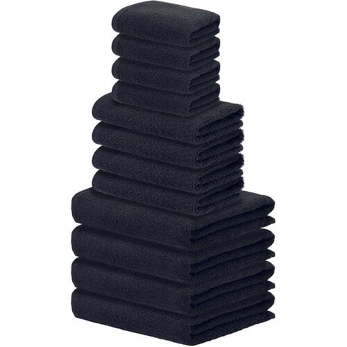 LIVARNO Handdoeken set, 12-delig (Blauw)