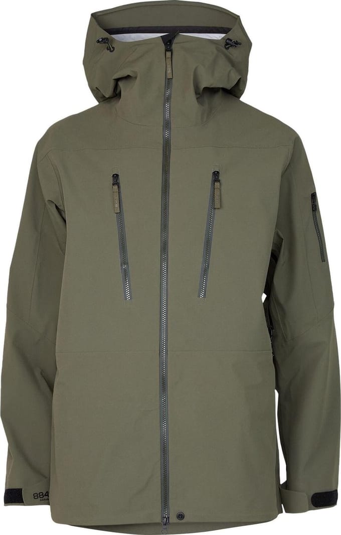 8848 ALTITU Gansu 4.0 shell jas leger groen
