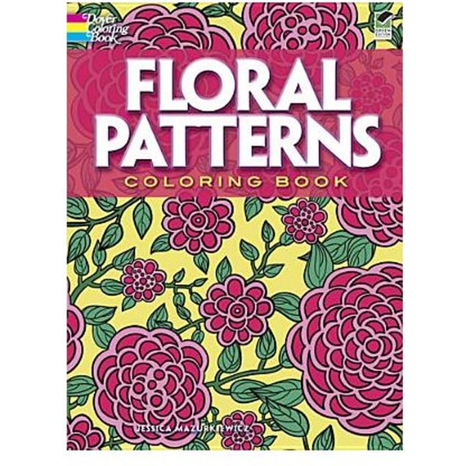 Creative Haven Floral Designs Coloring Book - Mazurkiewicz