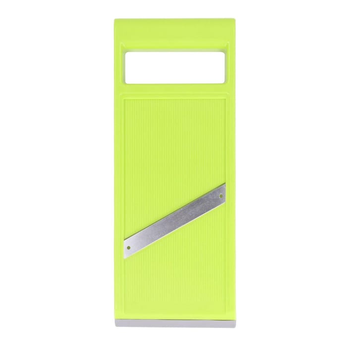 Fabricant de chips de légumes Acier inoxydable antirouille Hachoir de cuisine portatif Hachoir à aliments avec ergonomique yellow