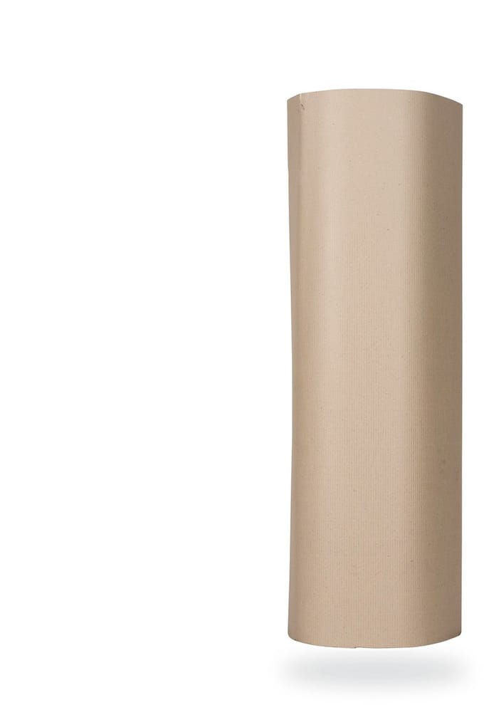 Inpakr Golfkarton 150 cm x 70 m - 1 rol - Enkelgolf 2 mm - Bruin