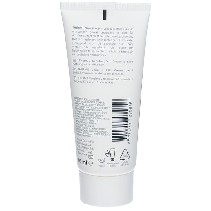 Therme Anti-Transpirant Sensitive Cream 24h 60 Crème