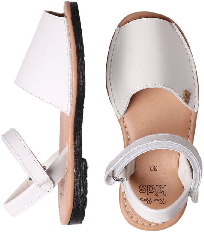 Leren kindersandalen met klittenbandsluiting | COVA-SA