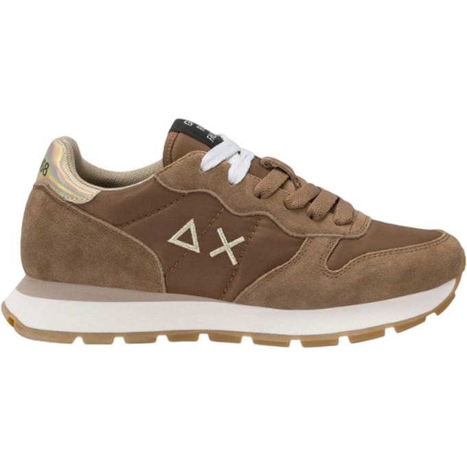 Sun68 Ally Solid Nylon Sneakers - Dames - Bruin - Maat 41