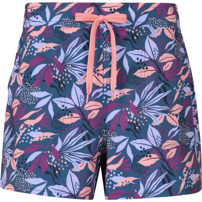 Mountain Warehouse Dames/Dames Stretch Gedessineerde Boardshorts (Paars)