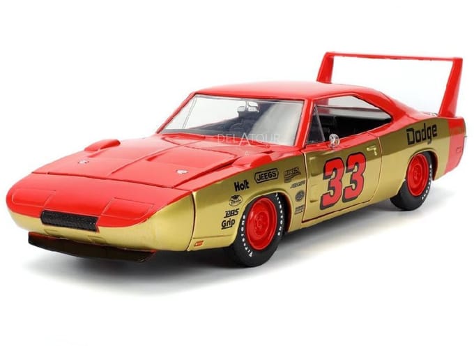 Dodge Charger Daytona #33 1969 Red / Gold jada