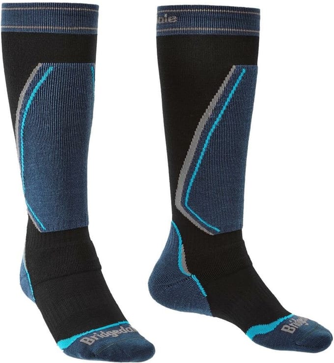 Bridgedale Unisex Skisokken Retro Fit Blauw